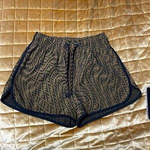 Fendi Vertigo Track Shorts